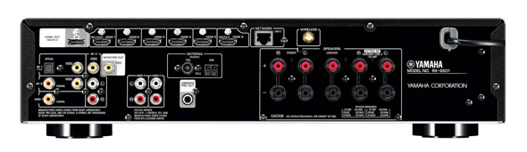 yamaha rx s601 back