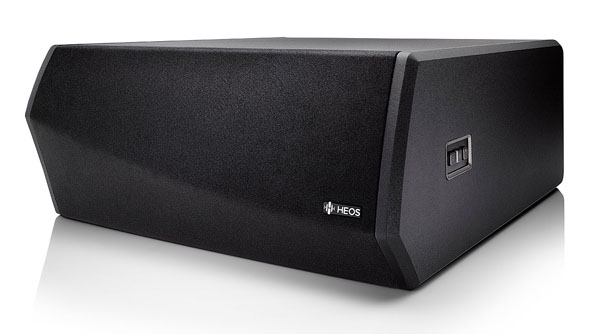 160807 HEOS subwoofer product angled LEFT horizontal B