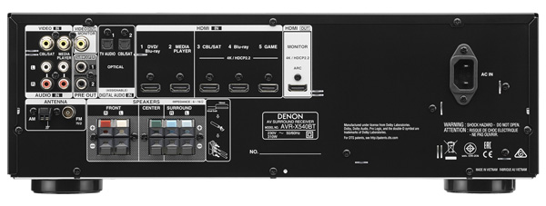 AVR X540BT 3