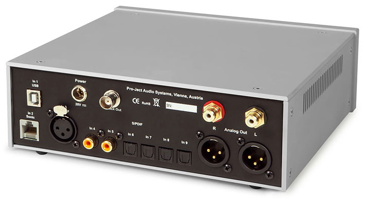 ProJect Audio DAC Box RS rear