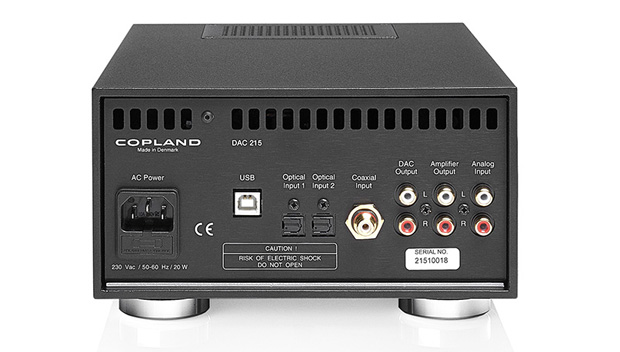 Copland DAC 215 rear