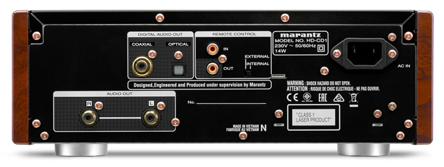Marantz HD CD1 back