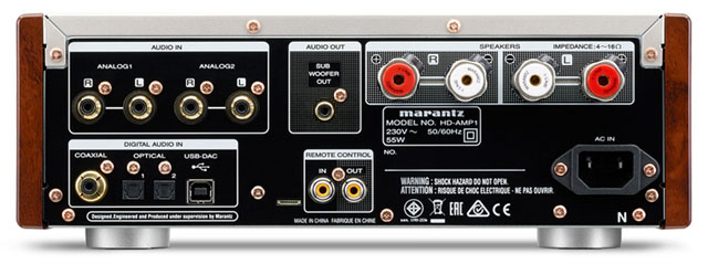 marantz hd amp1 back