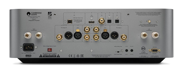 Cambridge Audio Edge A back