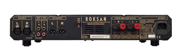 Roksan Caspian M2 power amp back